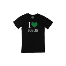 Cix I Love Dublin Siyah T-shirt