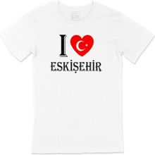 Cix I Love England Baskılı Beyaz Unisex T-shirt
