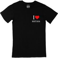 Cix I Love Montana Siyah T-shirt