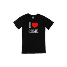 Cix I Love Roma Siyah T-shirt