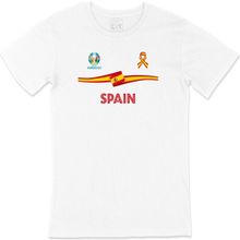 Cix İspanya Euro 2020 Beyaz T-shirt