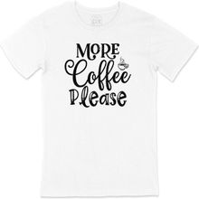 Cix Kahve Tiryakisi Baskılı Beyaz Unisex T-shirt