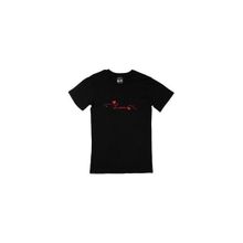 Cix Kırmızı Kalpli Aşk Siyah Erkek T-shirt