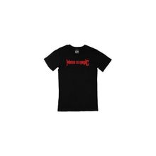 Cix Kırmızı Music Is Magıc Yazılı Yuvarlak Yaka Siyah T-shirt