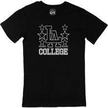 Cix LA Los Angeles College Siyah Erkek T-shirt