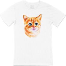 Cix Mavi Gözlü Kedi Beyaz T-shirt
