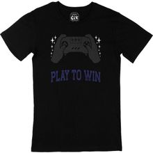 Cix Mavi Play to Win Siyah T-shirt