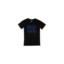 Cix Music Is My Teacher Baskılı Siyah Unisex T-shirt