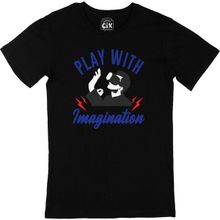 Cix Play Your Imagination Baskılı Siyah Erkek T-shirt