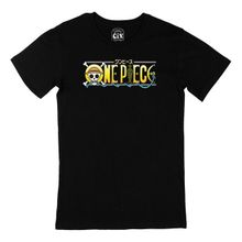 Cix Sarı One Piece Baskılı Siyah Erkek T-shirt