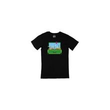 Cix Seyahat Çantası Baskılı Siyah Erkek T-shirt