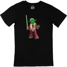 Cix Star Wars Jedi Yoda Siyah Erkek T-shirt