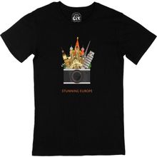 Cix Stunning Europe Siyah Erkek T-shirt