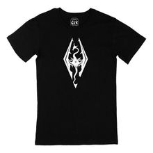 Cix The Elder Scrolls Siyah Erkek T-shirt