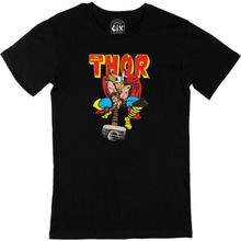 Cix Thor Siyah Erkek T-shirt