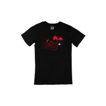 Cix Türkiye Kalpli Siyah Erkek T-shirt