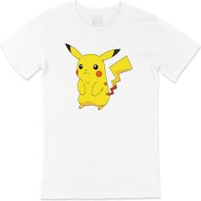 Cix Utangaç Pikachu Beyaz T-shirt