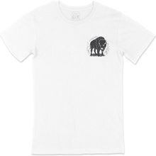 Cix Vahşi Bizonlu Siyah Erkek T-shirt