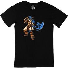 Cix Viking Baltalı Siyah T-shirt
