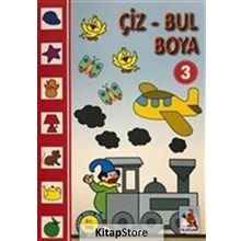Çiz - Bul Boya 3 Kollektif Nurdan Yayınları