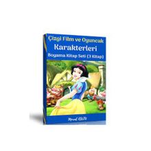 Çizgi Film ve Oyuncak Karakterleri Boyama Kitap Seti 3 Kitap Enine Boyuna Eğitim