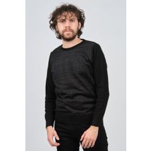 Çizgi Triko 42554225 Siyah Erkek Kazak