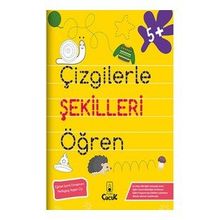 Çizgilerle Şekilleri Öğren 5+ Yaş-Floki Çocuk Yayınları