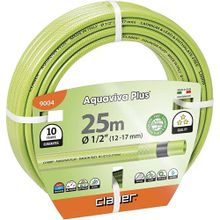 Claber 9004 Aquaviva 1/2 İNÇ (12-17 MM) 25 M Plus Bahçe Hortumu