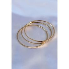 Clariss BJ-BB5361 316L Çelik Gold Renk Ajda Model Kadın 65 mm Bilezik