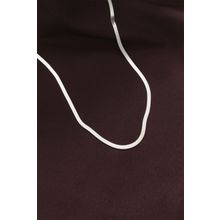 Clariss BJ-BKO6229 316L Çelik Gümüş Renk 60 cm İtalyan Zincir Kolye