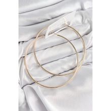 Clariss BJ-BKP8053 Gold Renk Halka Model Pirinç Kadın Küpe