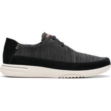 Clarks 5003270217 Süet Easeway Lace Siyah Erkek Günlük Ayakkabı