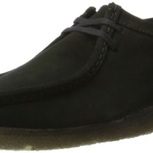 Clarks 5003313771 Wallabee Siyah Erkek Bot