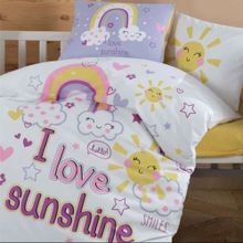 Clasy Sun Love Sarı Bebek Nevresim Takımı