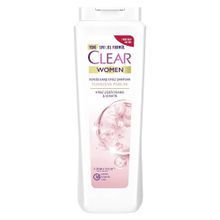 Clear 350 ml Women Yumuşak Parlak Kiraz Çiçeği Esansı & Keratin Kepeğe Karşı Etkili Şampuan
