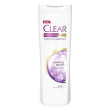 Clear Kepeğe Karşı Etkili Komple Bakım 3x350 ml Şampuan