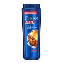 Clear Men 600 ml Kahve Çekirdeği Özlü Saç Dökülmesine Karşı Şampuan