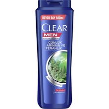 Clear Men Günlük Arınma Ve Ferahlık 600 ml Kepeğe Karşı Etkili Şampuan