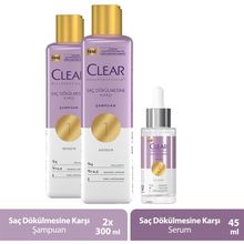 Clear Scalpceuticals 2x300 ml Şampuan + 45 ml Serum