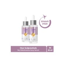 Clear Scalpceuticals Saç Dökülmesine Karşı 2x45 ml Saç Bakım Serumu