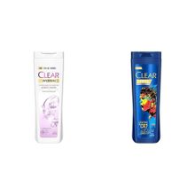 Clear Women Komple Bakım Vitamin Kompleksi Kepeğe Karşı Etkili 350 ml Şampuan ve Clear Men Legend By CR7 Cristiano Ronaldo Kepeğe Karşı Etkili 2x350 ml Şampuan