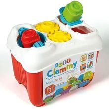 Clementoni 17171 Soft Clemmy Yumuşak Blok Bultak Kovası