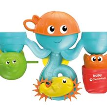 Clementoni 17458 10 Ay Multicolar Eğlenceli Arkadaşlar Su Parkı Bebek Banyo Oyuncağı