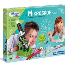Clementoni Bilim ve Oyun İlk Mikroskop Setim