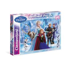 Clementoni Brilliant Frozen 104 Parça Puzzle