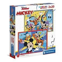 Clementoni Mickey 2X20 Parça Puzzle