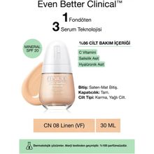 Clinique Even Better Clinical Serum Fondoten Spf 20 Wn 08 Linen