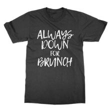 Clique Clothing Always Down for Brunch Siyah Erkek T-Shirt