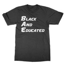 Clique Clothing BAE Siyah ve Eğitimli Siyah Erkek T-Shirt
