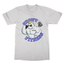 Clique Clothing Brony Fitness Spor Salonu Beyaz Erkek T-Shirt
